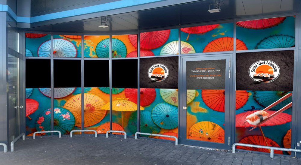 Sushi Spot – Fensterbeklebung